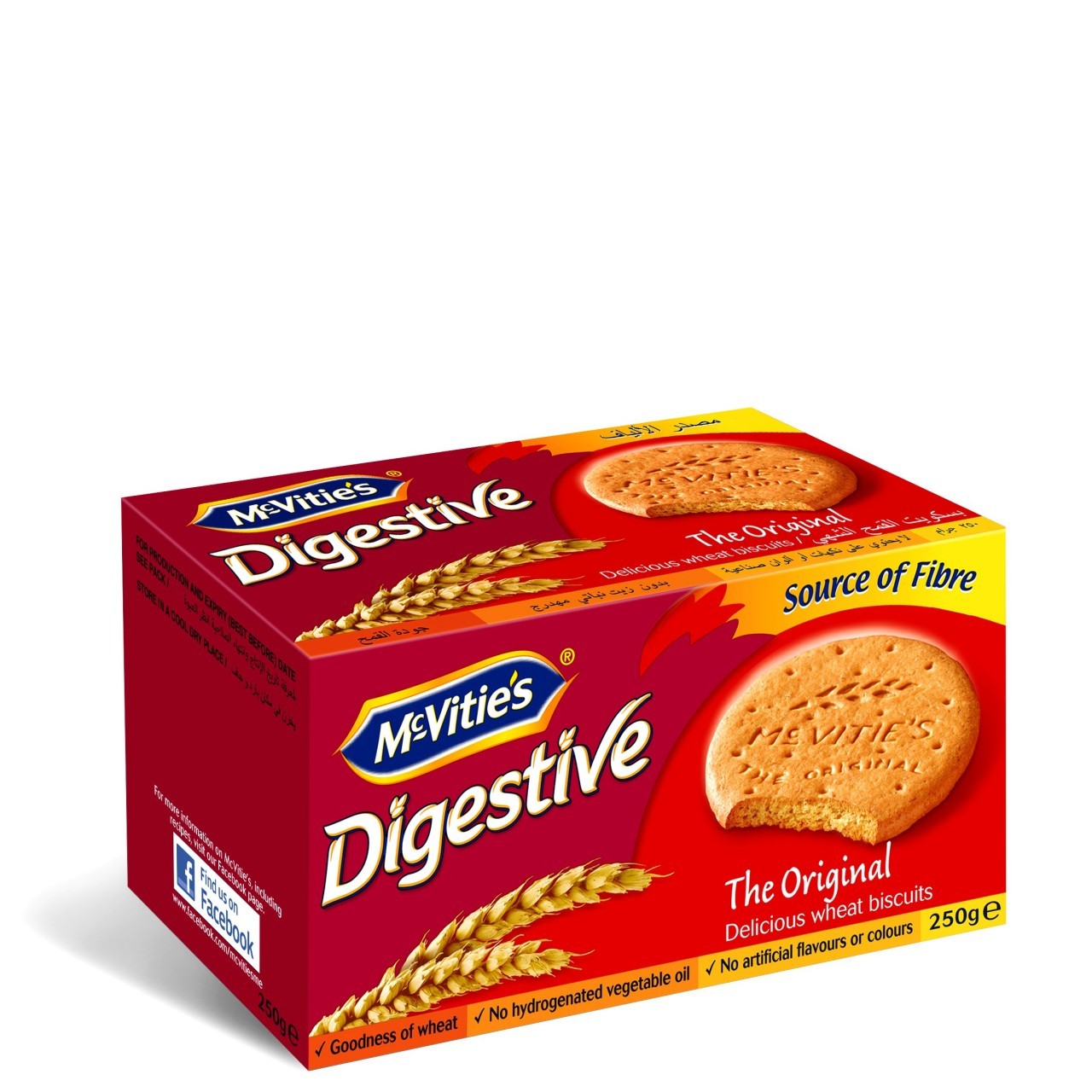 MCVITIES DIGESTIVE ORIGINAL 250g