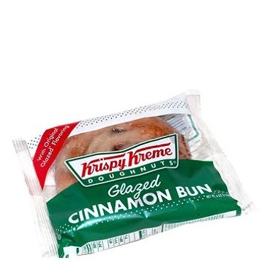 KRISPY KREME GLAZED CINNAMON BUN 4oz