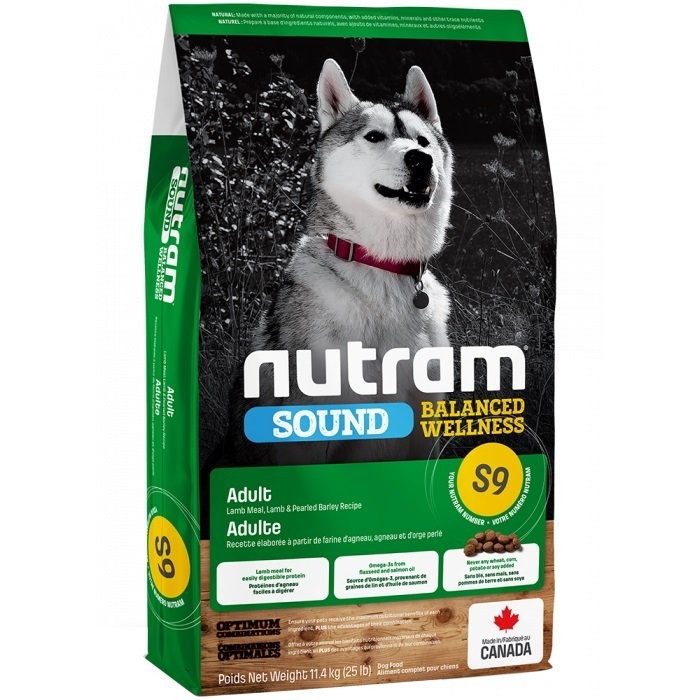 NUTRAM S9 BALANCE WELLNESS LAMB 11.4kg