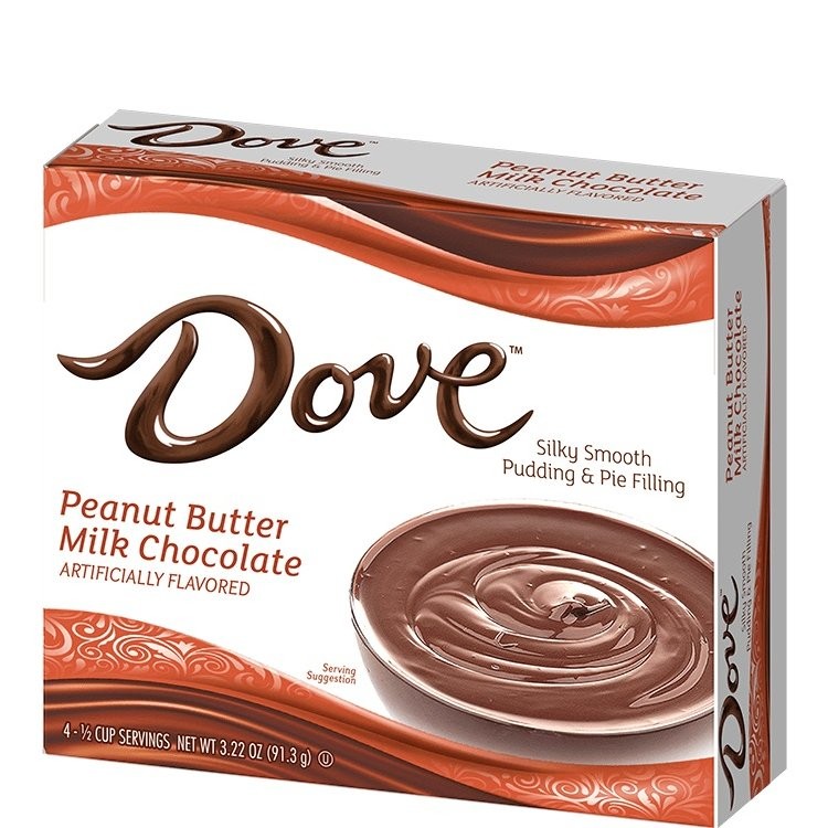 DOVE PUDDING PEANUT BUTTER 3oz