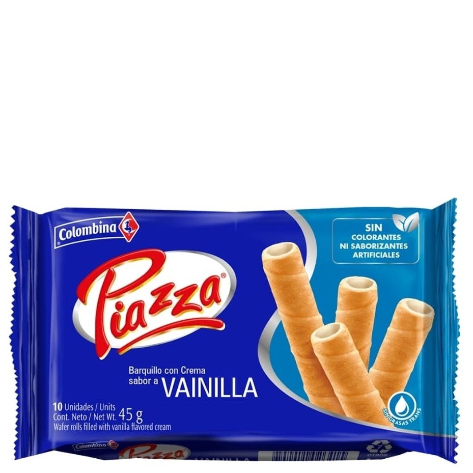 COLOMBINA PIAZZA VANILLA 45g