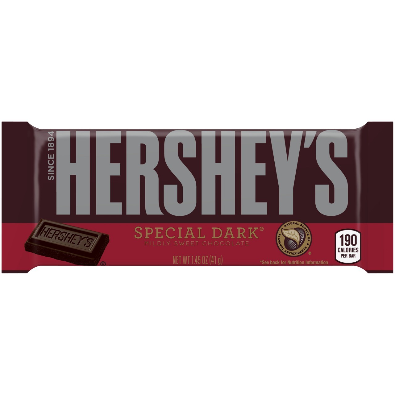 HERSHEYS CHOCOLATE SPECIAL DARK 41g