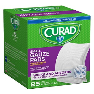 Curad Pro Gauze Pad 2x2" 25's
