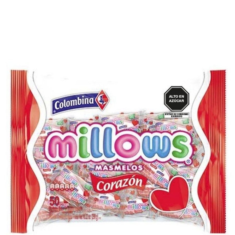 COLOMBINA MILLOWS HEARTS 250g