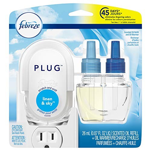 FEBREZE PLUG LINEN SKY KIT 0.87oz