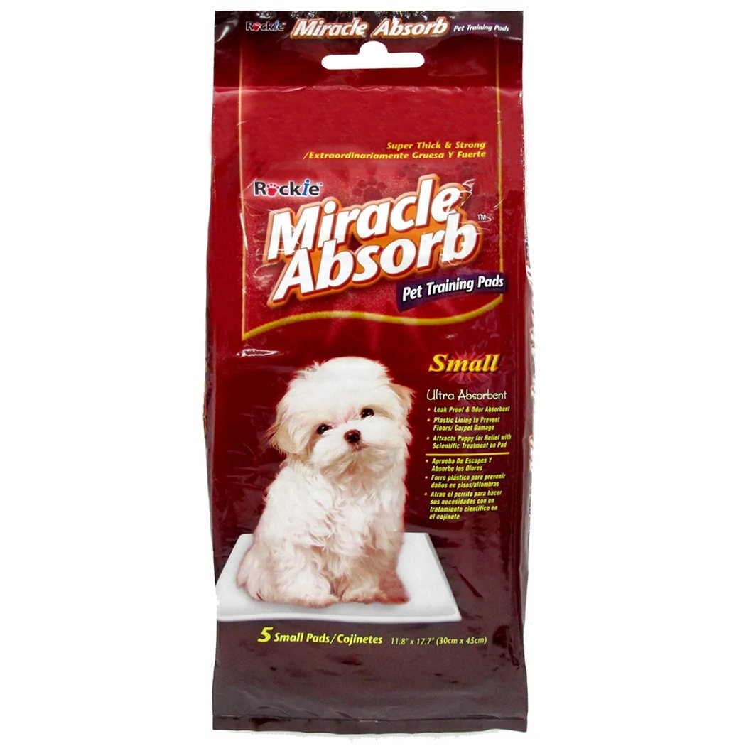 ROCKIE MIRACLE ABSORB PADS SMALL 5pk