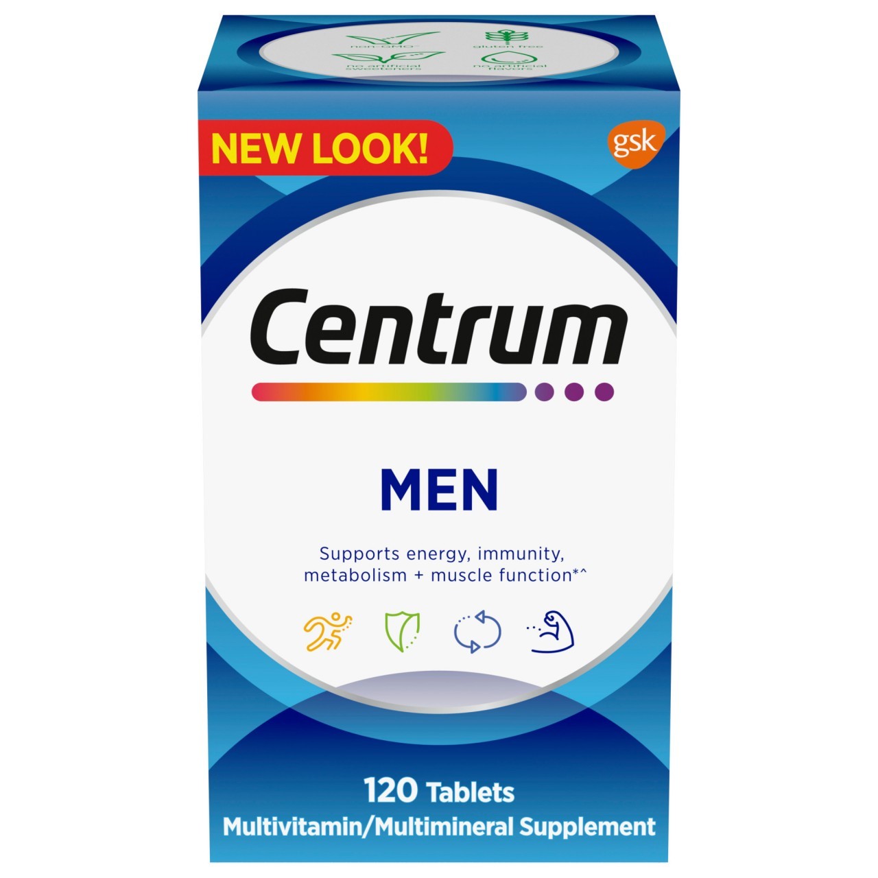 Centrum Multivitamin for Men, Multivitamin/Multimineral Supplement with Vitamin D3 - 120 Count  Centrum Multivitamin for Men, Multivitamin/Multimineral Supplement with Vitamin D3 - 120 Count