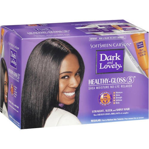 Dark and Lovely Hair Relaxer, No Lye Relaxer, Regular