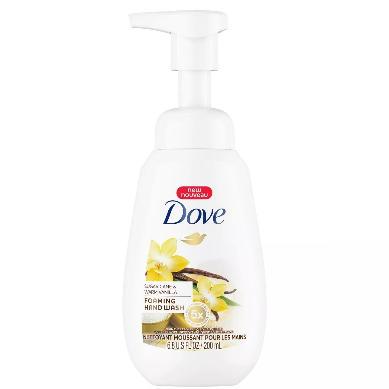 DOVE HAND WASH SUGAR CANE VANILLA 200ml