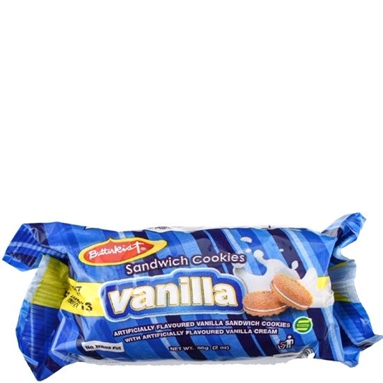 BUTTERKIST SANDWICH VANILLA 55g