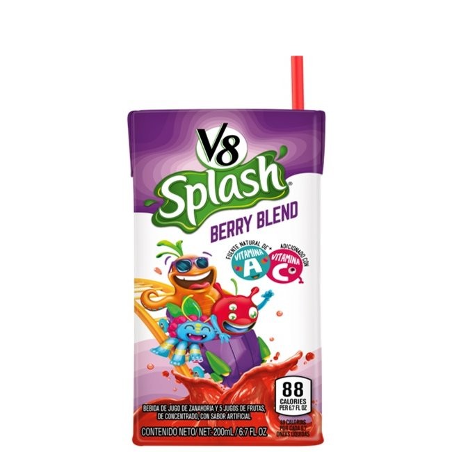 V8 SPLASH BERRY BLEND 200ml