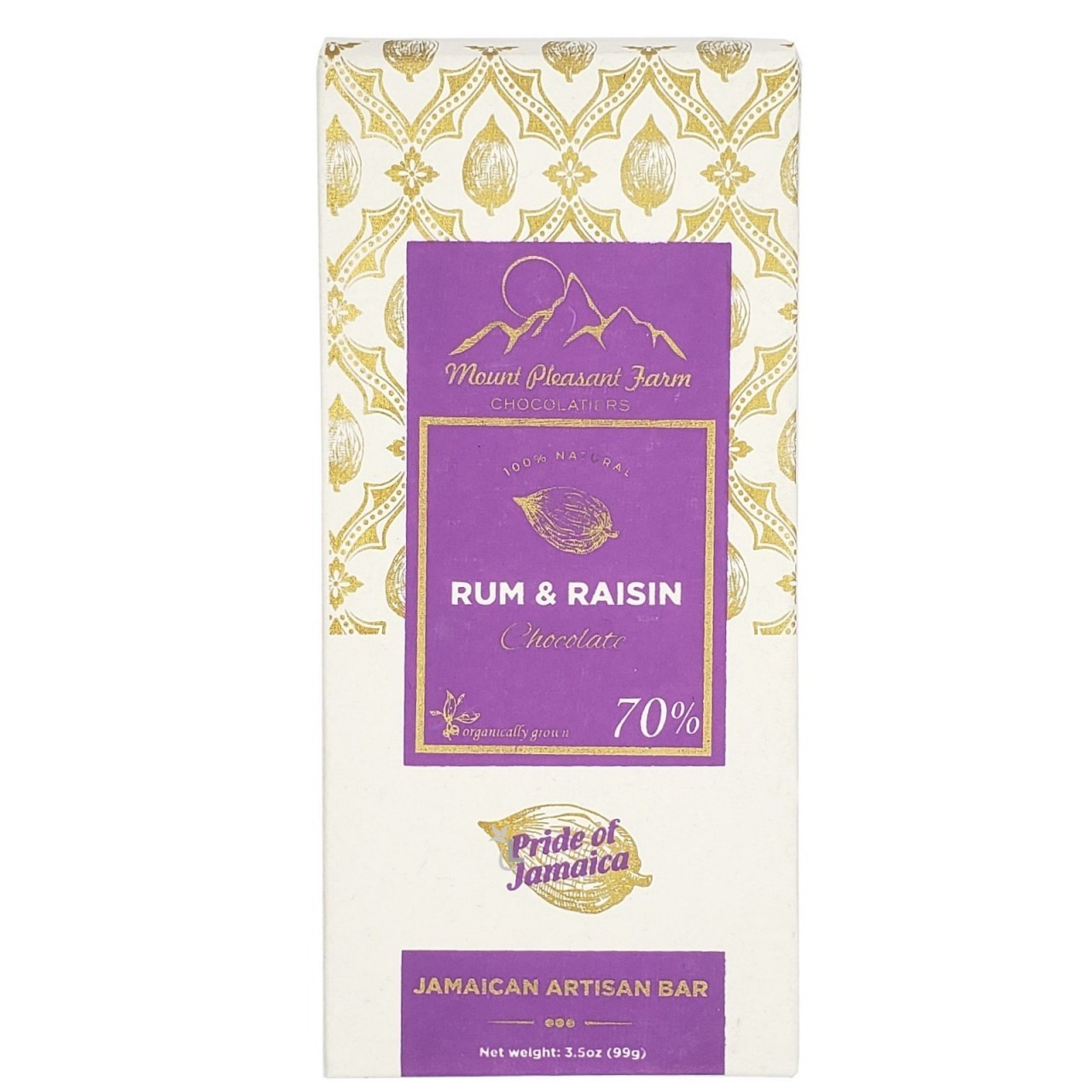 MOUNT PLEASANT CHOC RUM RAISIN 3.5oz