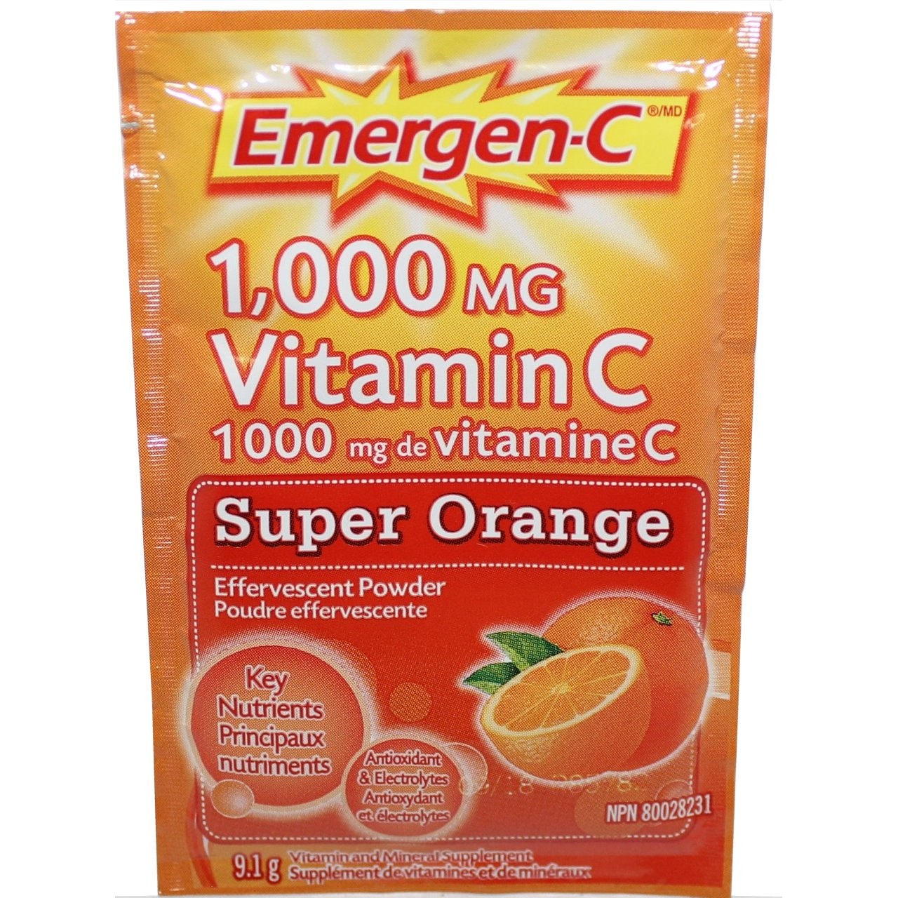 EMERGEN-C SUPER ORANGE 9.1g