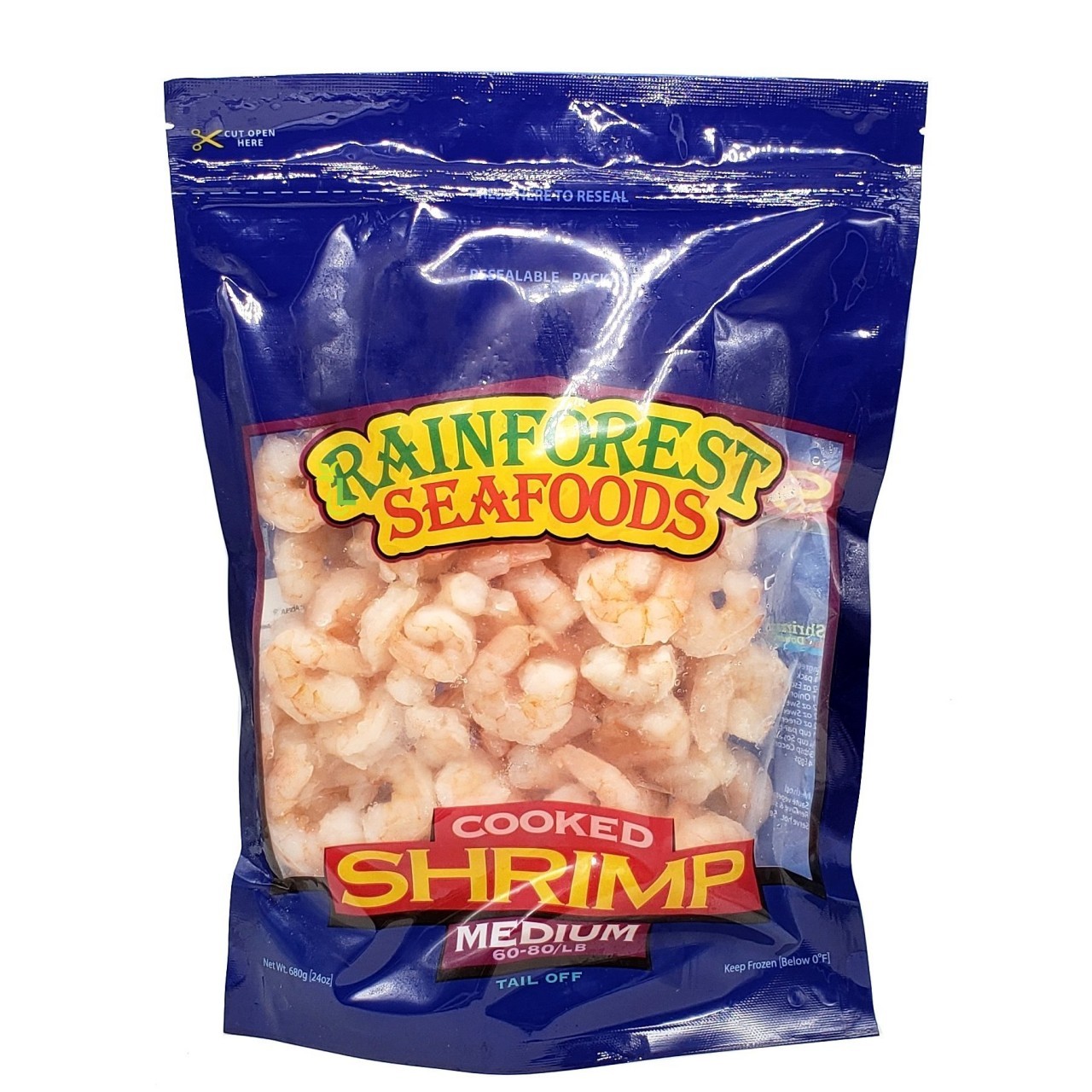 RAINFOREST SHRIMP 60-80 CKD MED 24oz