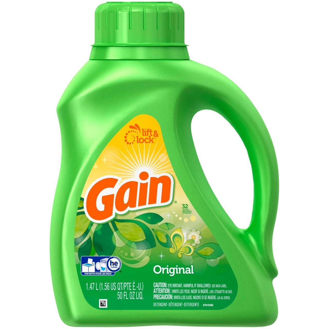 GAIN LIQUID DETERGENT ORIGINAL 50oz