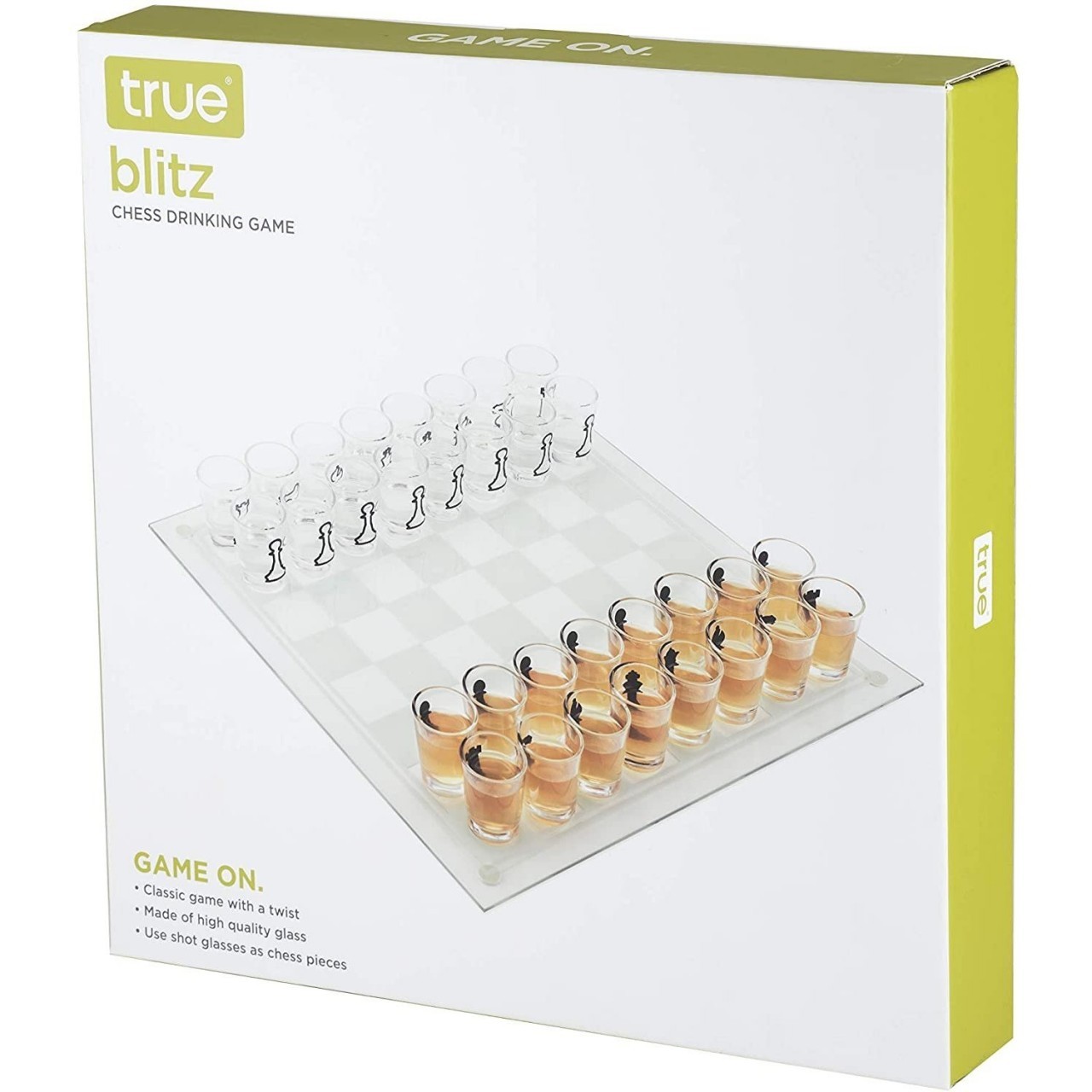 TRUE CHESS DRINKING GAME 33pc