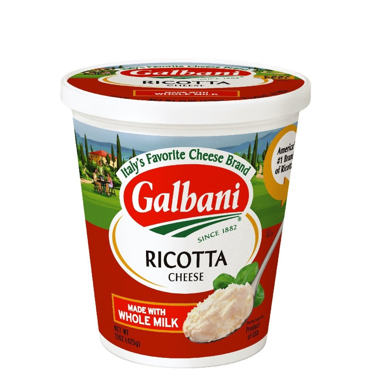 GALBANI RICOTTA WHOLE MILK 15oz