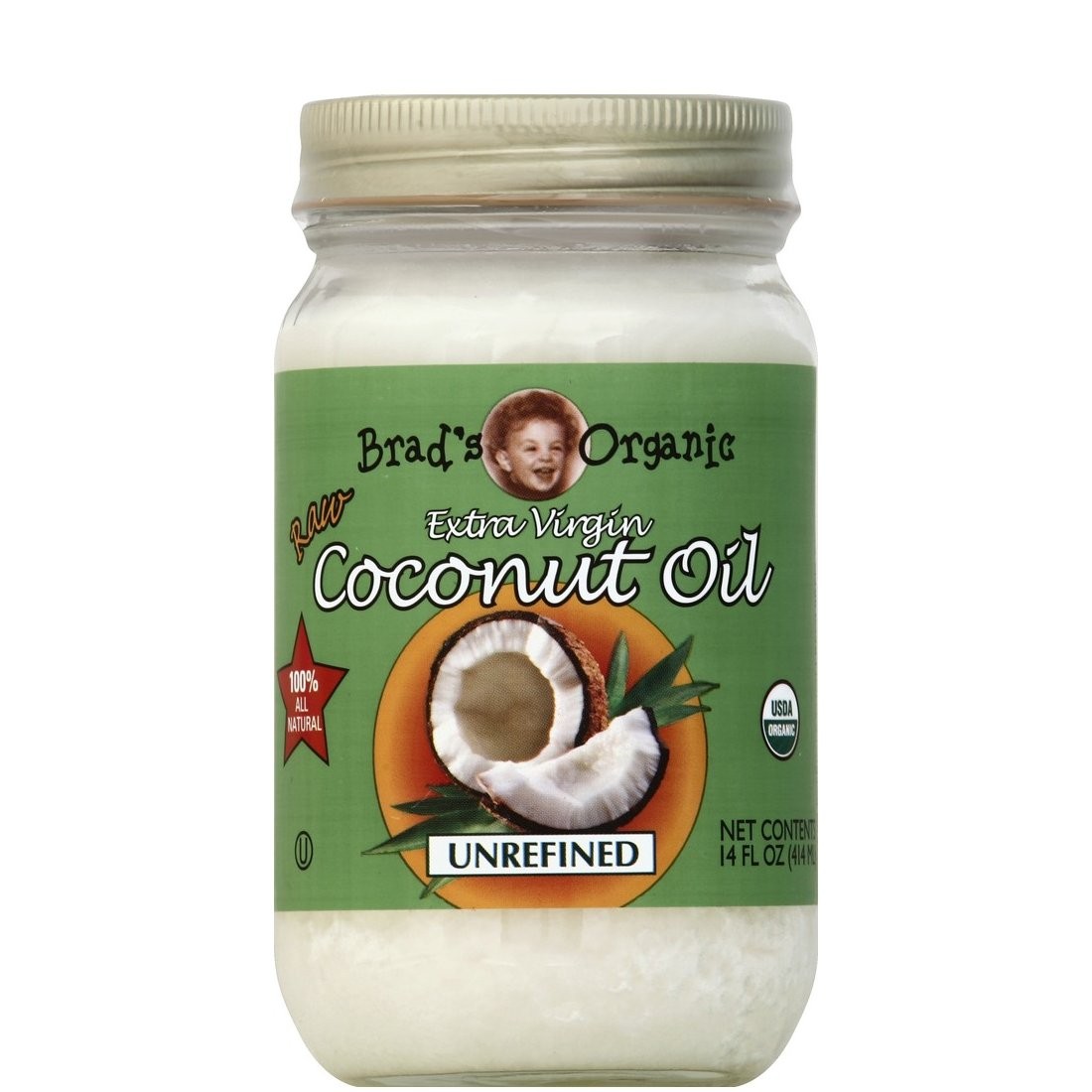 BRADS EV COCONUT OIL 14oz