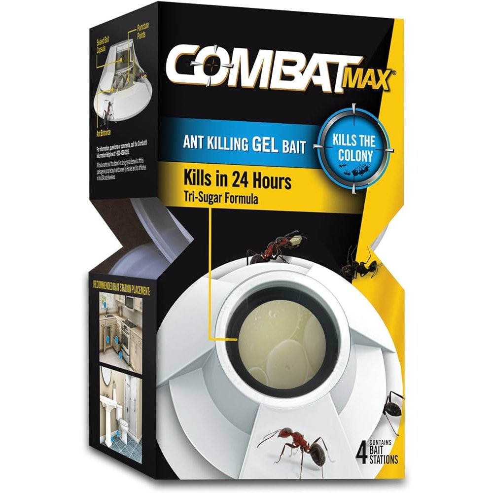 COMBAT MAX BAIT ANT STATIONS 4s