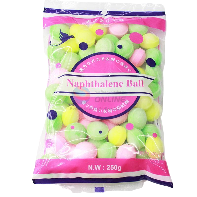NAPHTHALENE MOTH BALLS 250g