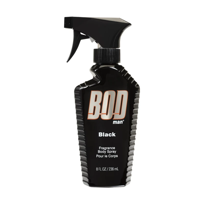 BOD Man Black Body Spray, 8 fl oz