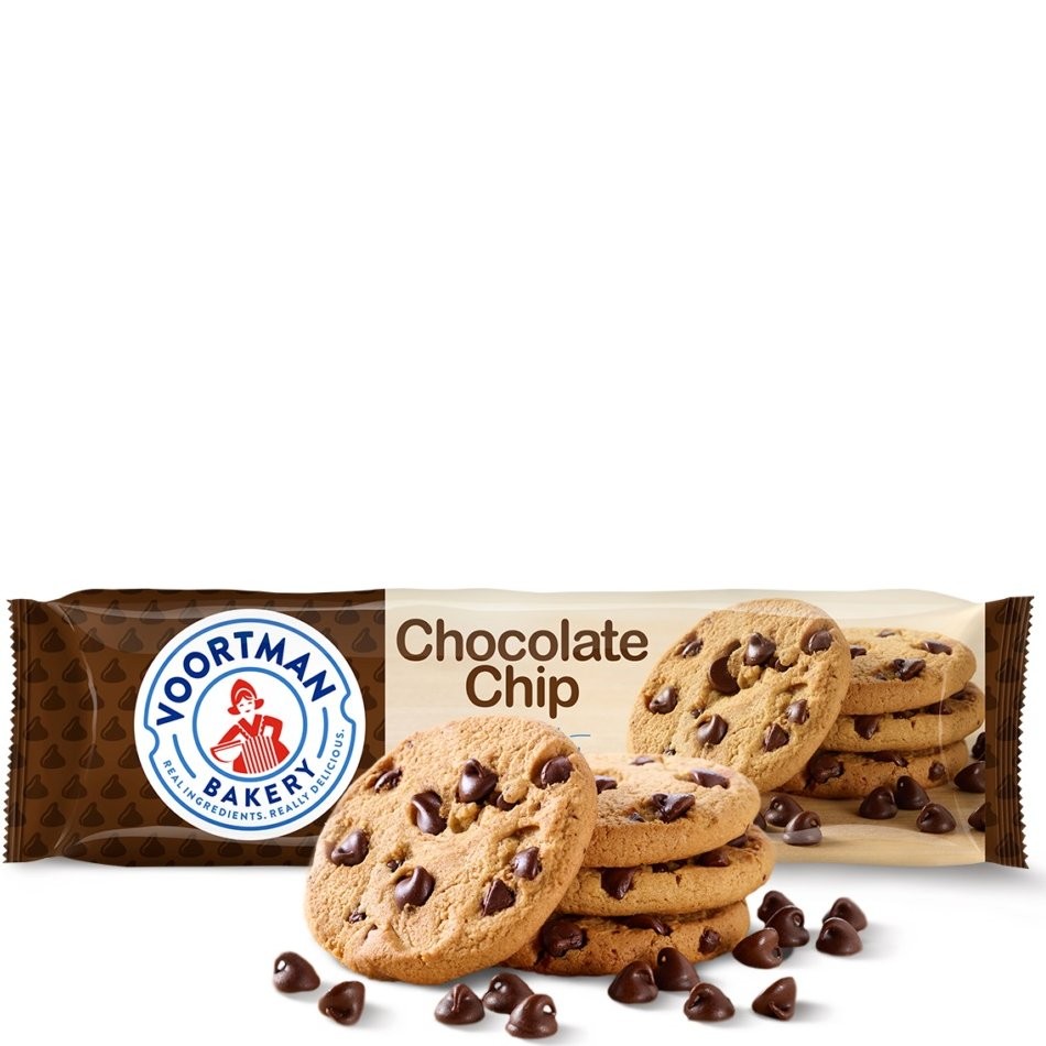 VOORTMAN CHOC CHIP COOKIE 12.3oz