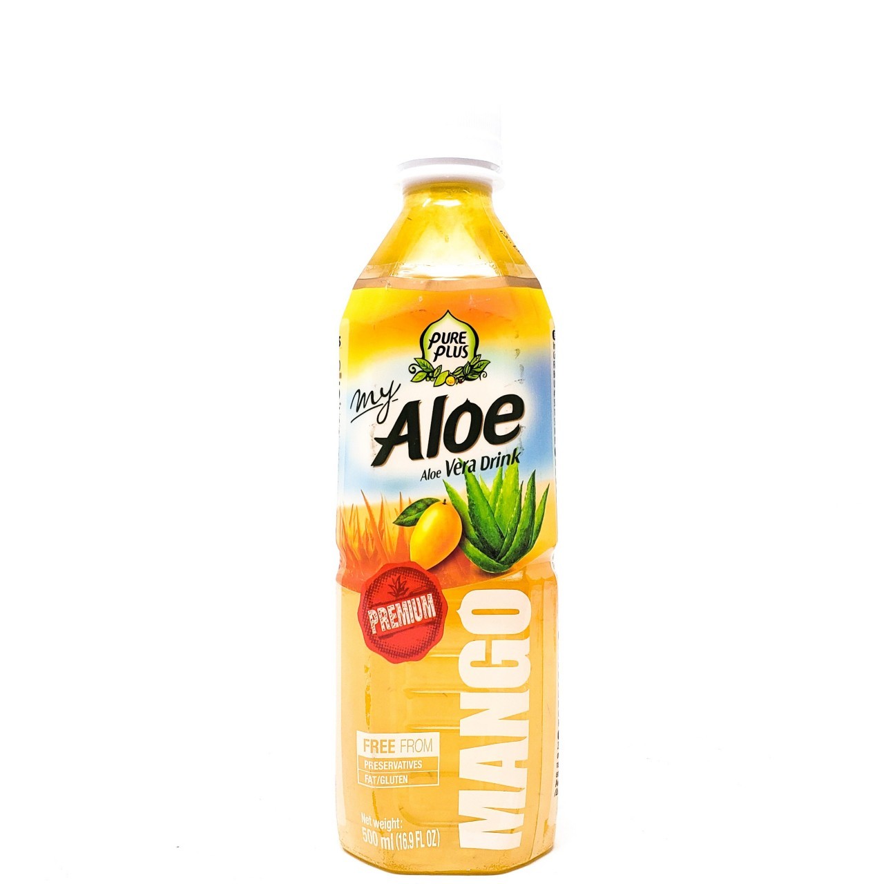 PURE PLUS ALOE VERA DRINK MANGO 500ml