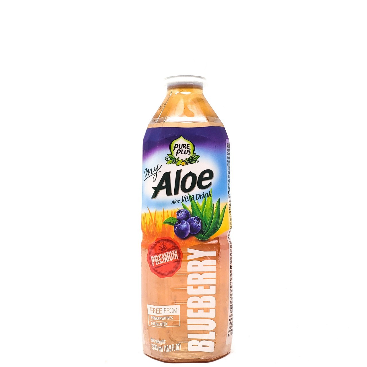 PURE PLUS ALOE VERA DRINK B/BERRY 500ml