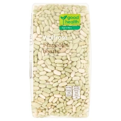 WAITROSE BEANS FLAGEOLET DRY 500g