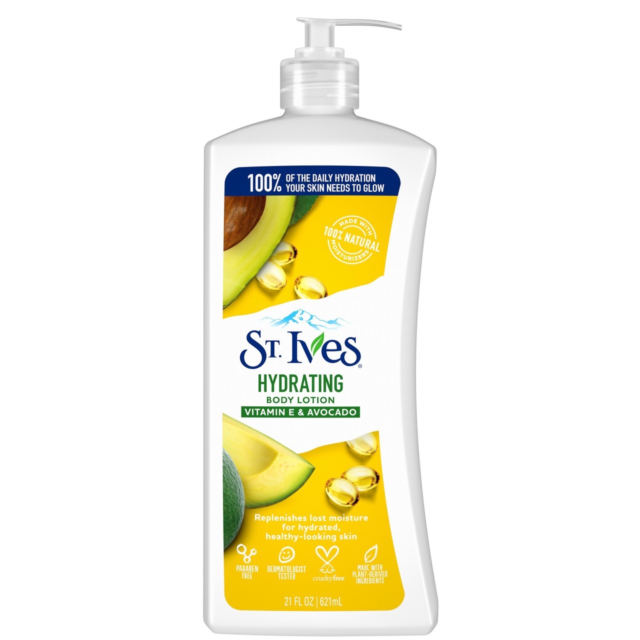 ST IVES LOTION VITAMIN E AVOCADO 21oz