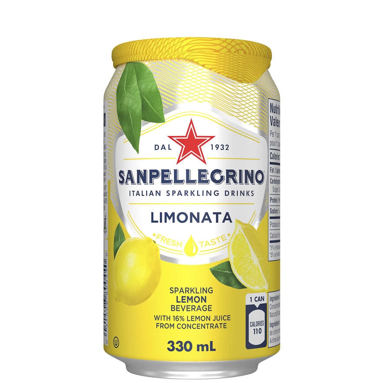 PELLEGRINO SPARK WATER LIMONATA 11.5oz