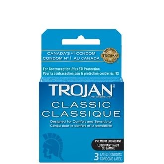TROJAN LUBRICATED 3s