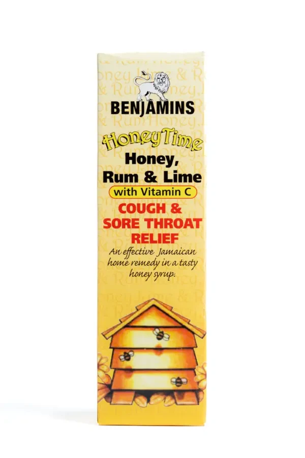 BENJAMINS HONEY, RUM & LIME WITH VITAMIN C 140mL