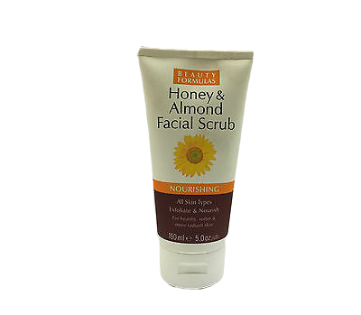 Beauty Formulas Honey & Almond Facial Scrub 150ml