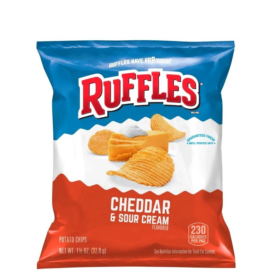 RUFFLES CHEDDAR & SOUR CREAM 32g