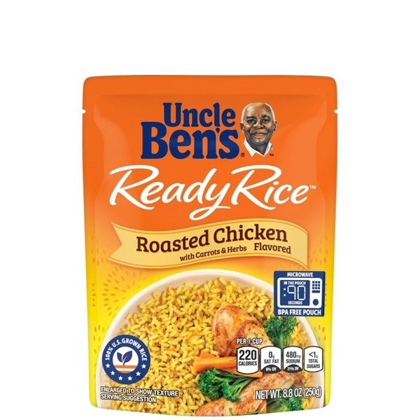 UNCLE BENS RICE ROAST CHICKEN 8.8oz