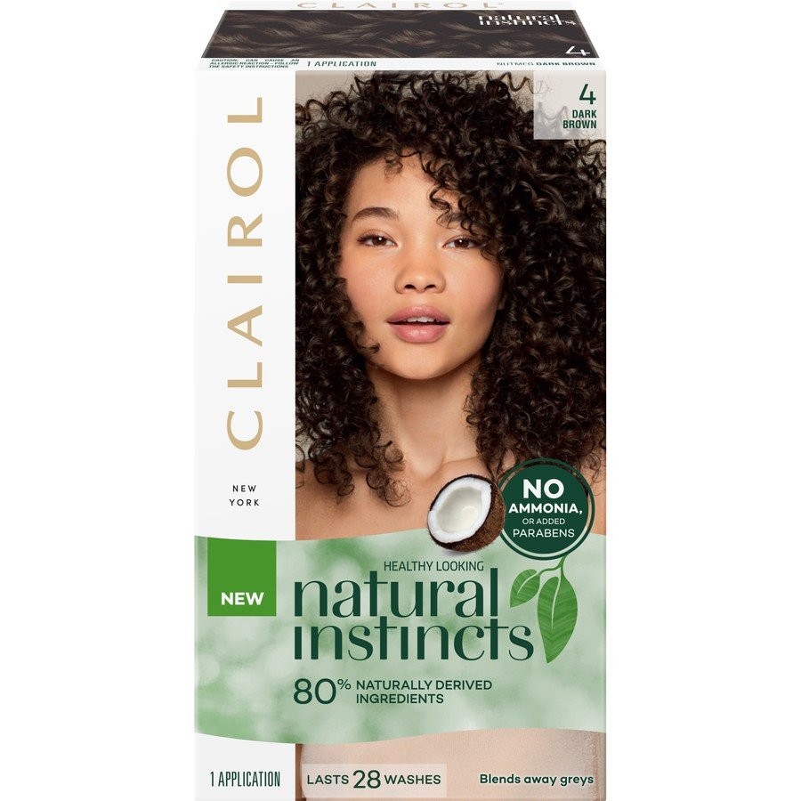 CLAIROL NAT INST 4 DARK BROWN