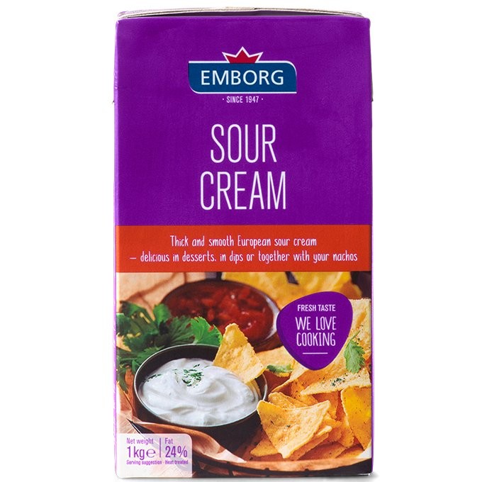 EMBORG SOUR CREAM 1kg