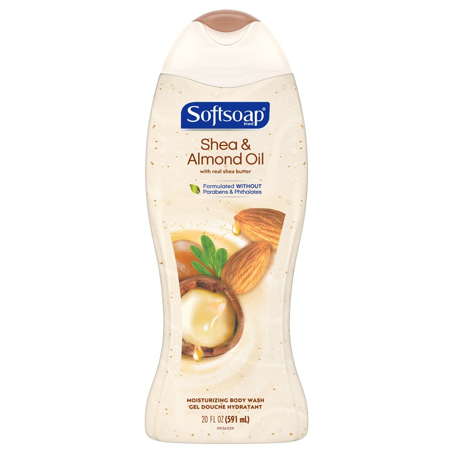 SOFTSOAP BODY WASH SHEA ALMOND OIL 20oz