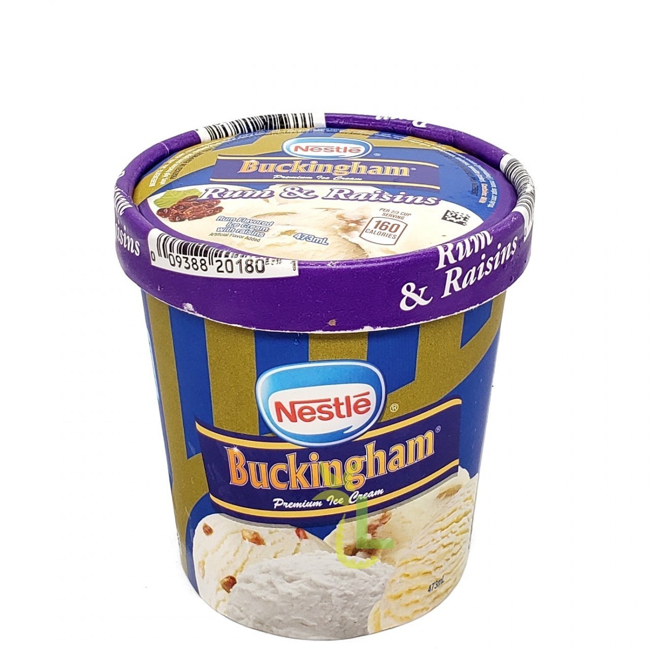 NESTLE BUCKINGHAM RUM & RAISIN 473ml