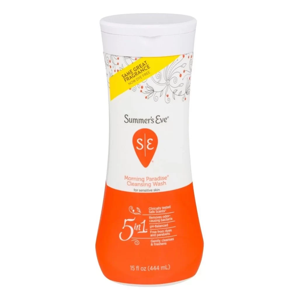 SUMMER’S EVE MORNING PARADISE CLEANSING WASH 15oz (444ml)