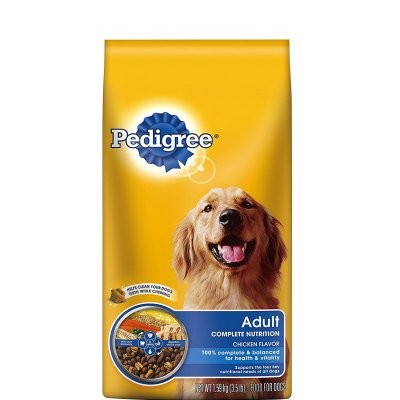 PEDIGREE ADULT CHICKEN RICE VEG 3.5lb