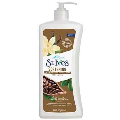 ST IVES LOTION COCOA BTR&VAN BEAN 21oz