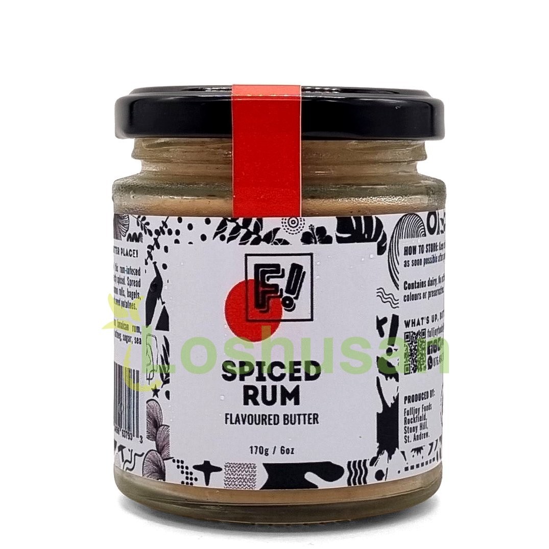 FULLJOY FOODS BUTTER SPICED RUM 6oz