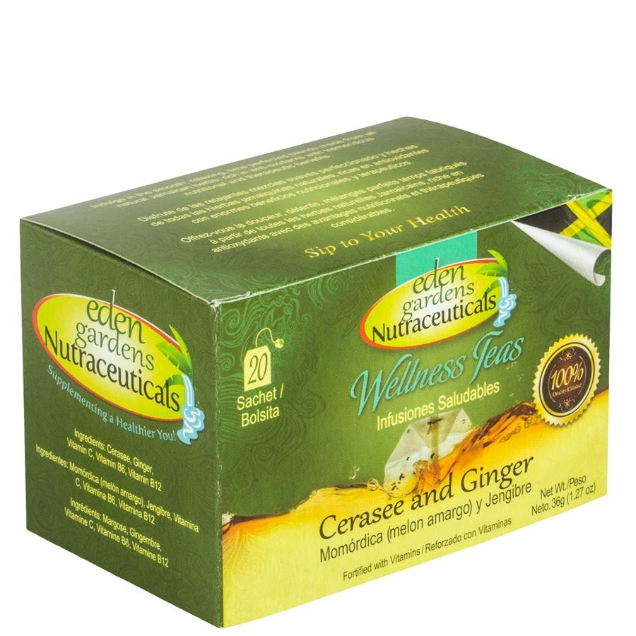 EDEN GARDENS TEA CERASEE GINGER 36g