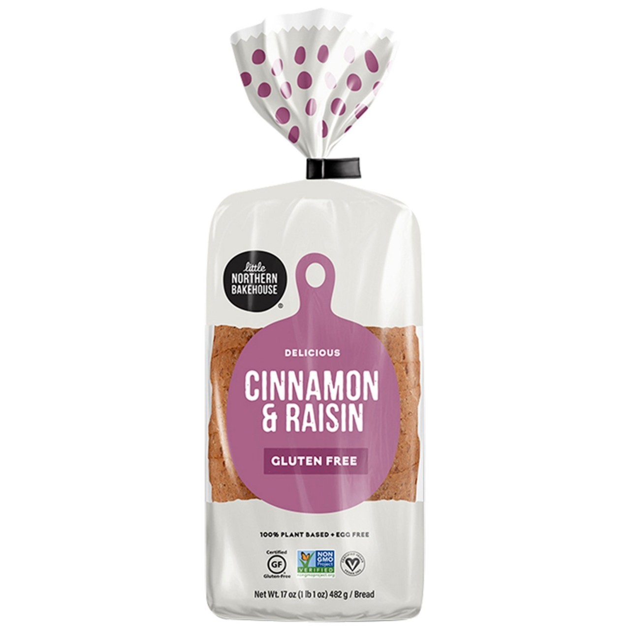 LITTLE NORTH BREAD CINNAMON RAISIN 17oz