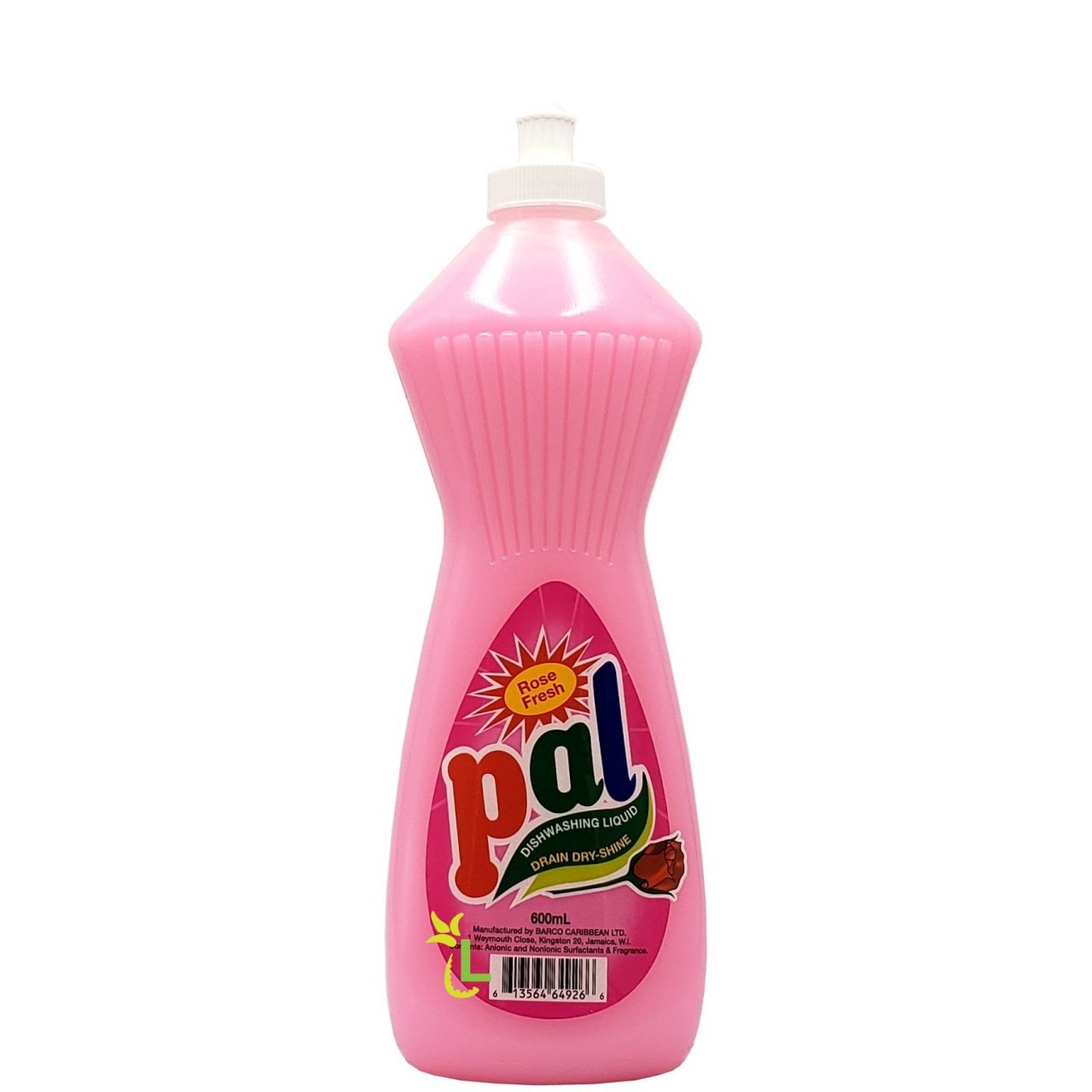 PAL DISHWASHING LIQUID ROSE 600ml