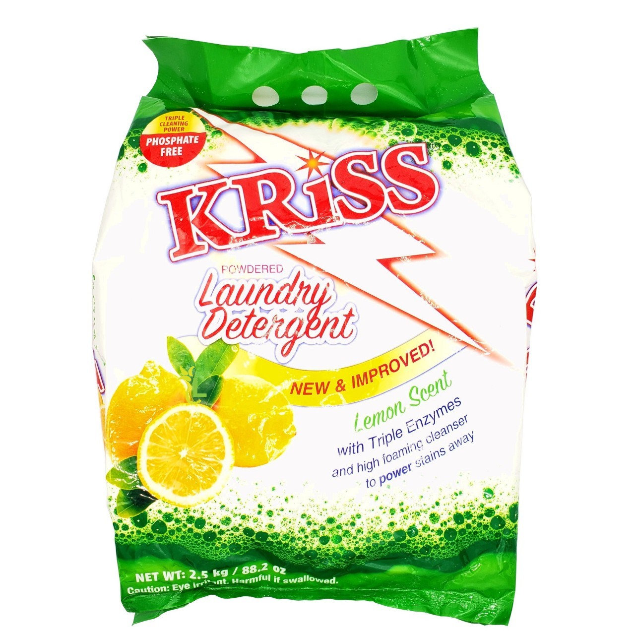 KRISS LAUNDRY DET LEMON 2.5kg