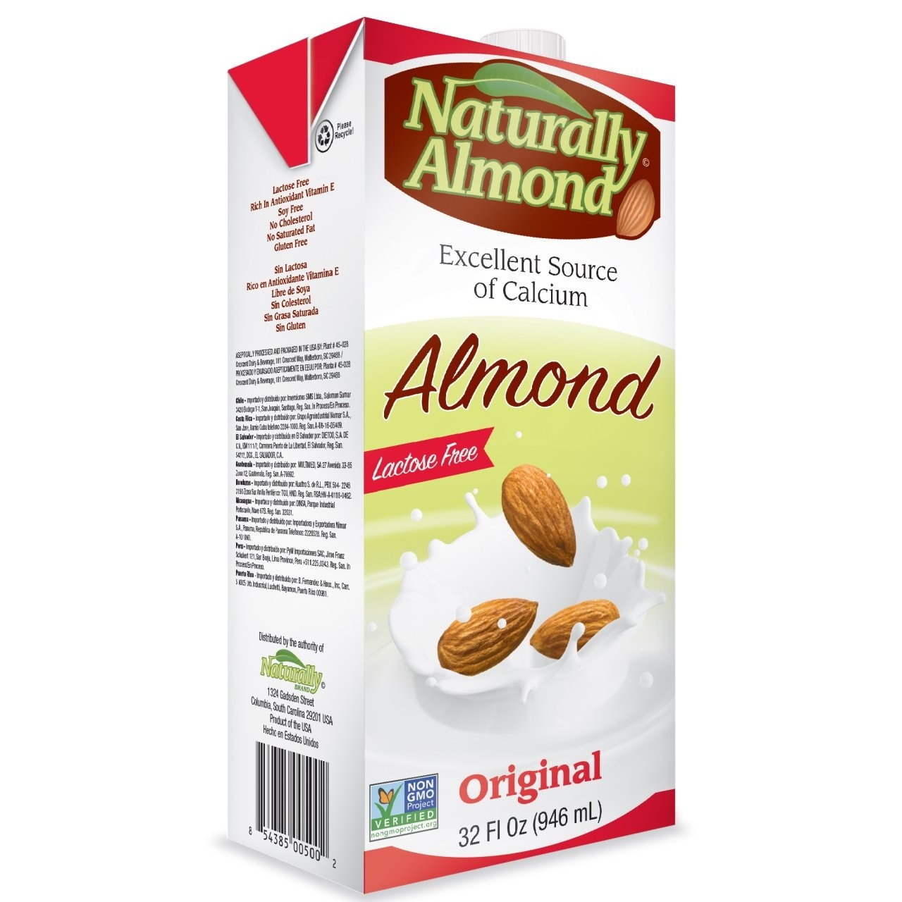 NATURALLY ALMOND ORIGINAL 32oz