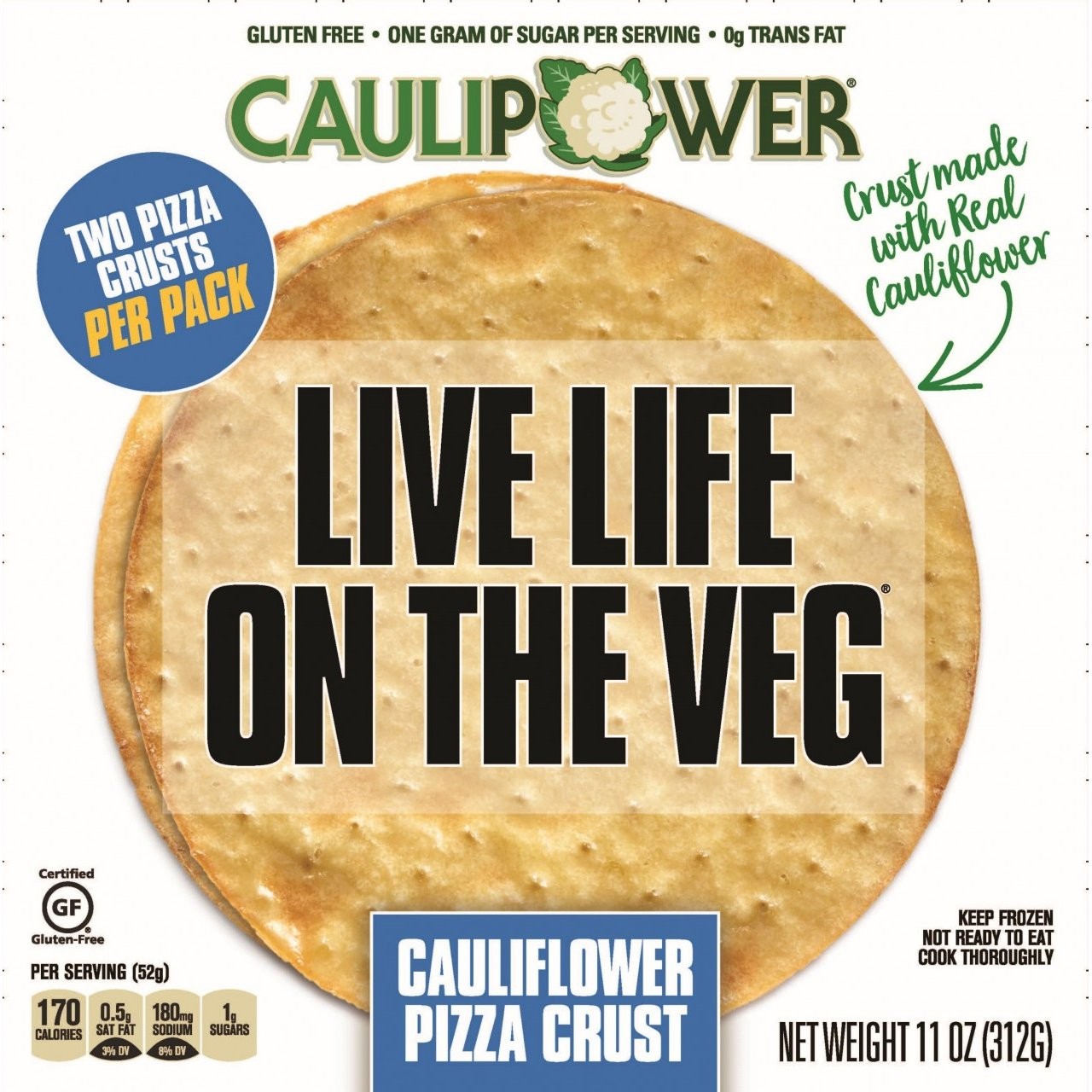 CAULIPOWER PIZZA CRUST 12oz